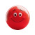 Red Smiley Vinyl Car Decal Sticker – Waterproof & UV-Resistant 8"