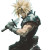 Cloud Strife Art Vinyl Car Decal Sticker – Waterproof & UV-Resistant 8"