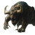 Dreadful Beast Vinyl Car Decal Sticker – Waterproof & UV-Resistant 8"