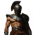 Renaissance Gladiator Vinyl Car Decal Sticker – Waterproof & UV-Resistant 8"