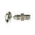 SpeedFX High Performance -3AN x 3/8 Adapter Fitting | Chrome Plated Steel Pair | Leak Proof Seal, Reusable, Corrosion Resistant