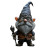 Gnome Wizard V6 Vinyl Car Decal Sticker – Waterproof & UV-Resistant 8"
