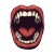 Evil Mouth Vector Vinyl Car Decal Sticker – Waterproof & UV-Resistant 8"