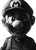 Creepy Noir Mario V2 Vinyl Car Decal Sticker – Waterproof & UV-Resistant 8"