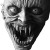 Creepy Layered Teeth Face Vinyl Car Decal Sticker – Waterproof & UV-Resistant 8"