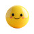 Happy Yellow Face Vinyl Car Decal Sticker – Waterproof & UV-Resistant 8"