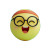 Motivational Ball Character Vinyl Car Decal Sticker – Waterproof & UV-Resistant 8"