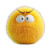 Anxious Yellow Emoji Vinyl Car Decal Sticker – Waterproof & UV-Resistant 8"