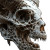 Buffalo Skull Profile Vinyl Car Decal Sticker – Waterproof & UV-Resistant 8"