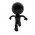 Running Stickman Vinyl Car Decal Sticker – Waterproof & UV-Resistant 8"
