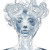 X-Ray Medusa Vinyl Car Decal Sticker – Waterproof & UV-Resistant 8"