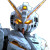 White Gundam Mecha Vinyl Car Decal Sticker – Waterproof & UV-Resistant 8"