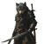 Wolf Swordsman Vinyl Car Decal Sticker – Waterproof & UV-Resistant 8"