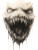 Evil Slimy Monster Vinyl Car Decal Sticker – Waterproof & UV-Resistant 8"
