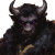 Mythical Minotaur Portrait Vinyl Car Decal Sticker – Waterproof & UV-Resistant 8"