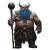 Blue-Bearded Dwarf Warlock Vinyl Car Decal Sticker – Waterproof & UV-Resistant 8"