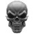 Angry Realistic Skull V2 Vinyl Car Decal Sticker – Waterproof & UV-Resistant 8"