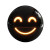 Neon Luminous Smiley Vinyl Car Decal Sticker – Waterproof & UV-Resistant 8"