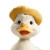 Ugly Duck Beret Vinyl Car Decal Sticker – Waterproof & UV-Resistant 8"