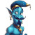 Genie Cartoon Vinyl Car Decal Sticker – Waterproof & UV-Resistant 8"