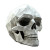 3D Papercraft Skull Vinyl Car Decal Sticker – Waterproof & UV-Resistant 8"