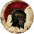 Spartan Favicon Vinyl Car Decal Sticker – Waterproof & UV-Resistant 8"