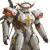 Jesus Gundam Vinyl Car Decal Sticker – Waterproof & UV-Resistant 8"