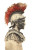 Roman Soldier Profile Vinyl Car Decal Sticker – Waterproof & UV-Resistant 8"