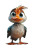 Magical Mandarin Duck Vinyl Car Decal Sticker – Waterproof & UV-Resistant 8"