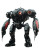 Battle Mech V2 Vinyl Car Decal Sticker – Waterproof & UV-Resistant 8"