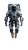 Space Robot Launch Vinyl Car Decal Sticker – Waterproof & UV-Resistant 8"