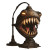 Monster Mouth Lamp Vinyl Car Decal Sticker – Waterproof & UV-Resistant 8"