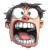 Cartoon Burping Guy Vinyl Car Decal Sticker – Waterproof & UV-Resistant 8"