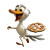 Speedy Gonzales' Bird Vinyl Car Decal Sticker – Waterproof & UV-Resistant 8"