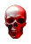 Gradient Skull Vinyl Car Decal Sticker – Waterproof & UV-Resistant 8"