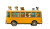 Cartoon Dog School Bus Vinyl Car Decal Sticker – Waterproof & UV-Resistant 8"