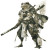 Oriental Frog Warrior Vinyl Car Decal Sticker – Waterproof & UV-Resistant 8"