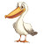 Baby Pelican Hand Vinyl Car Decal Sticker – Waterproof & UV-Resistant 8"