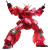 Dancing Red Gundam Vinyl Car Decal Sticker – Waterproof & UV-Resistant 8"