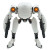 Hover Jet Robot Vinyl Car Decal Sticker – Waterproof & UV-Resistant 8"