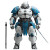 Retro Cyborg Sumo Vinyl Car Decal Sticker – Waterproof & UV-Resistant 8"