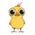 Beady Eyed Chicken Vinyl Car Decal Sticker – Waterproof & UV-Resistant 8"