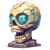Maya Relic Skull Vinyl Car Decal Sticker – Waterproof & UV-Resistant 8"