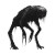Horrific Earth Monster Vinyl Car Decal Sticker – Waterproof & UV-Resistant 8"