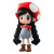 Toad Costume Girl Vinyl Car Decal Sticker – Waterproof & UV-Resistant 8"