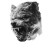 Angry Werewolf Portrait Vinyl Car Decal Sticker – Waterproof & UV-Resistant 8"