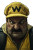 Grotesque Wario Figure Vinyl Car Decal Sticker – Waterproof & UV-Resistant 8"