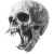 Undead Skull Scream Vinyl Car Decal Sticker – Waterproof & UV-Resistant 8"
