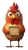 Sad Chicken Wallet Vinyl Car Decal Sticker – Waterproof & UV-Resistant 8"
