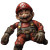 Lifelike Mario Explorer Vinyl Car Decal Sticker – Waterproof & UV-Resistant 8"